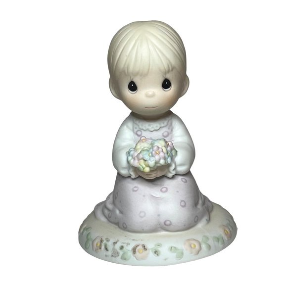 Precious Moments Figurine "Thinking of You is What I Really Like to Do" - Picture 1 of 8